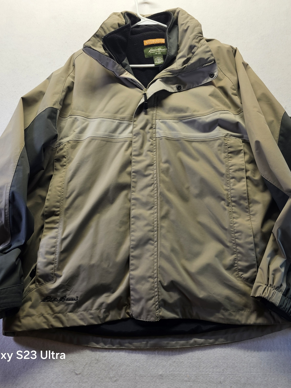 : Eddie Bauer Performance Systems Jacket Mens L Fleece Lined Outdoor Winter Jack